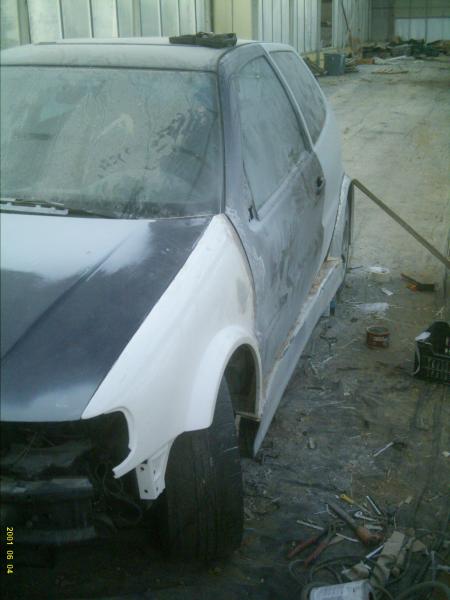 ma titine en plein chantier