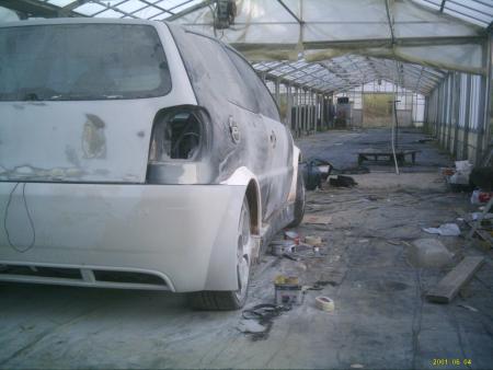 ma titine en plein chantier