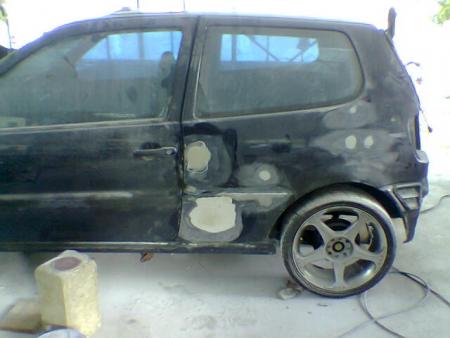 ma titine a ses debuts de modif