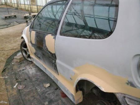 ma titine en plein chantier